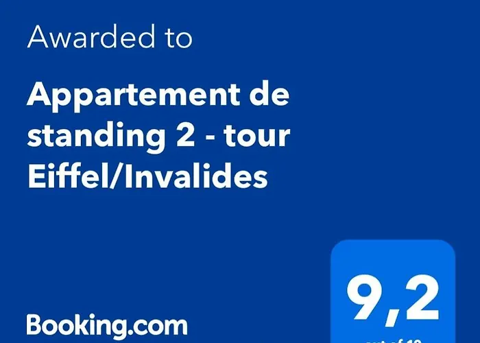 De Standing 2 - Tour Eiffel/invalides *